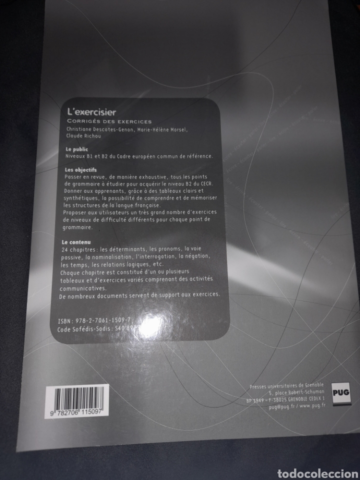 Libros: Lexercisier. Corriges des exercices - Foto 2