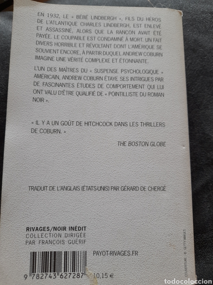 Libros: La voix du sang. Andrew Coburn - Foto 2