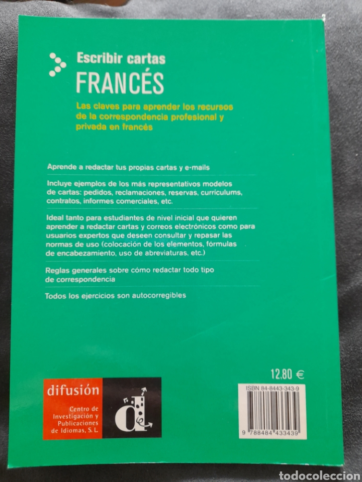 Libros: Escribir cartas Franc&eacute;s - Foto 2