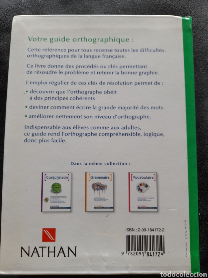 Libros: Orthographe. Guide de r&eacute;f&eacute;rence - Foto 2