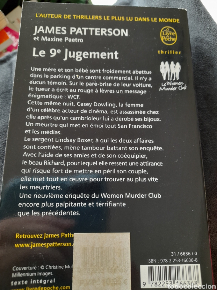 Libros: Le 9e jugement. James Patterson - Foto 2