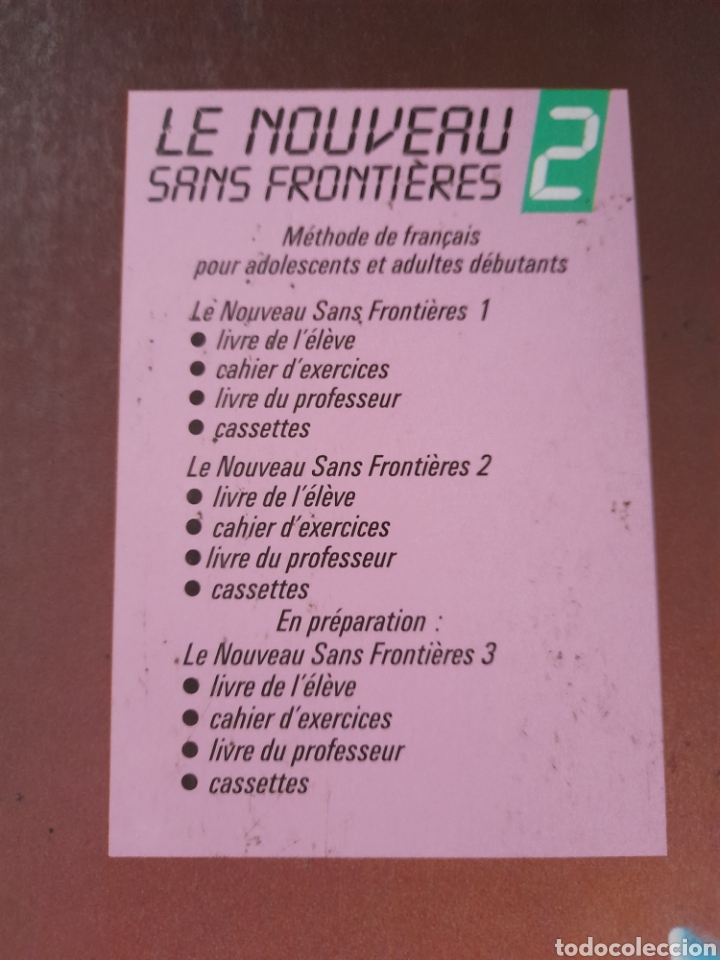 Libros: Le nouveau sans frontieres 2. M&eacute;thode de Fran&ccedil;ais - Foto 3