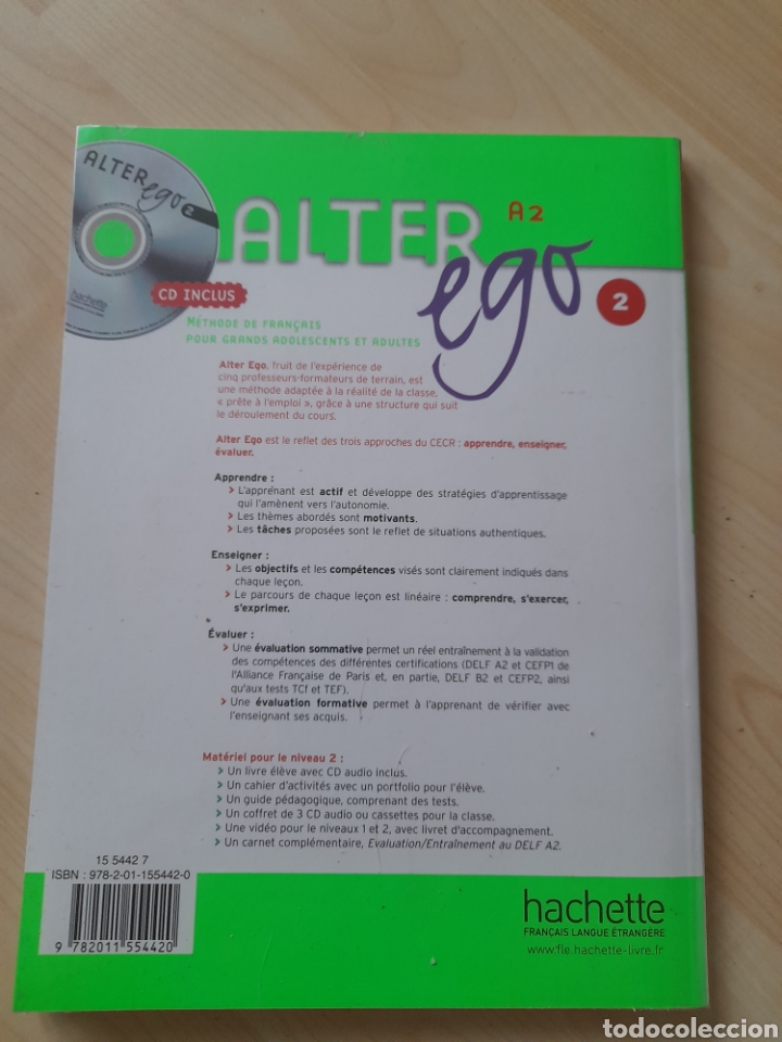 Libros: Alter Ego 2 A2. M&eacute;todo de franc&eacute;s y cuaderno de ejercicios - Foto 3