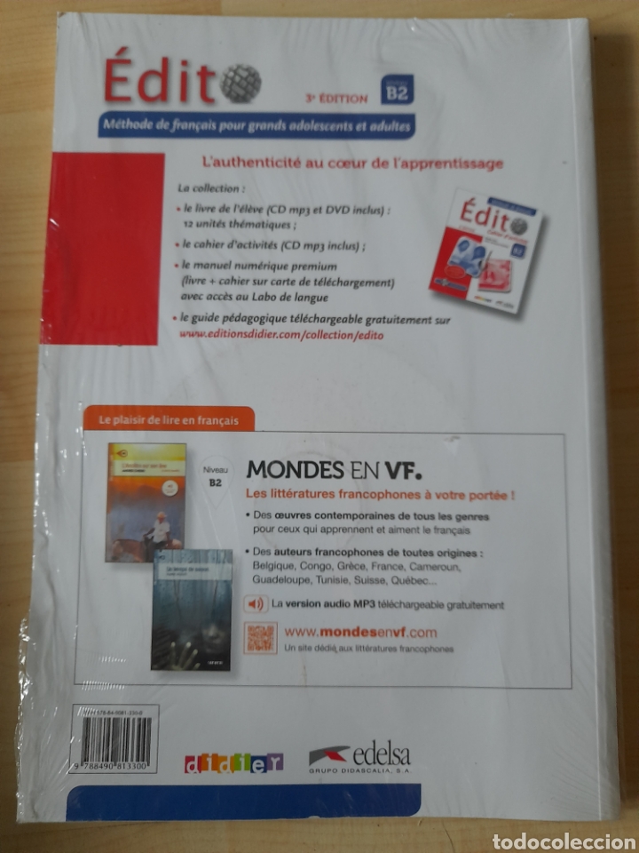 Libros: Edito . Nivel B2. M&eacute;todo de franc&eacute;s - Foto 2