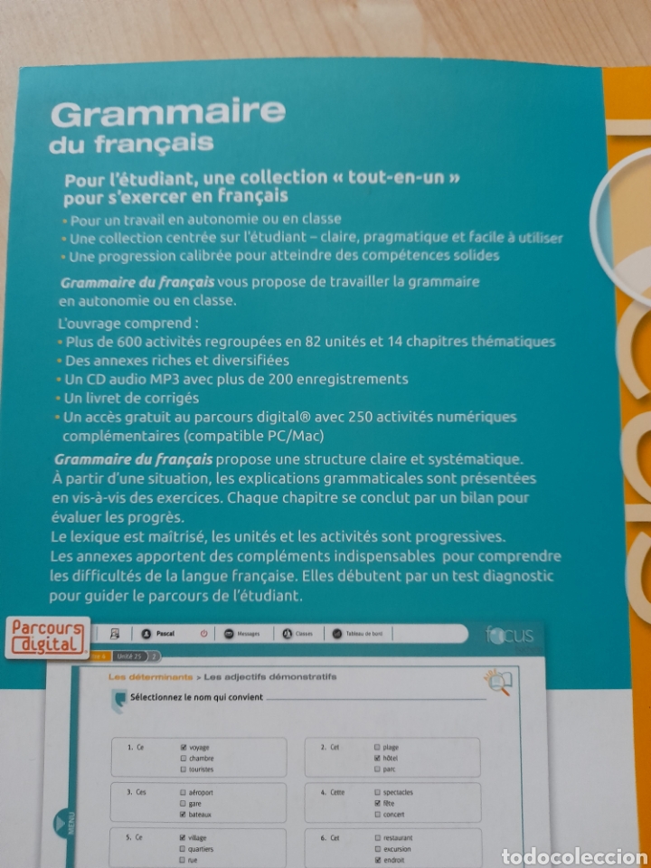 Libros: Grammaire du fran&ccedil;ais. Nivel A1-B1 - Foto 3