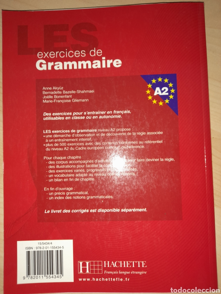 Libros: Exercices de grammaire A2. Franc&eacute;s - Foto 2