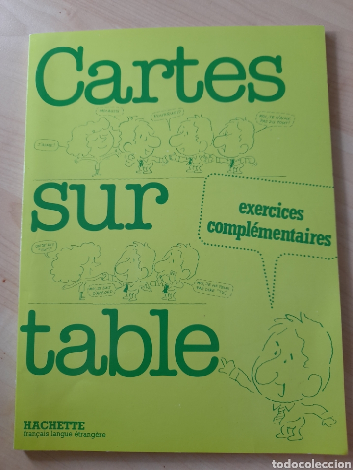 Libros: Cartes sur table. Exercices compl&eacute;mentaires. Franc&eacute;s. - Foto 1