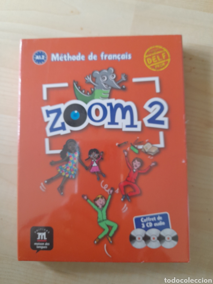 Libros: Zoom 2. M&eacute;todo de franc&eacute;s. A1.2. 3 Audio CDs - Foto 1