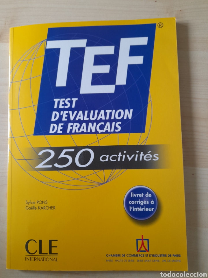 Libros: TEF. Test de Evaluaci&oacute;n de franc&eacute;s. - Foto 1