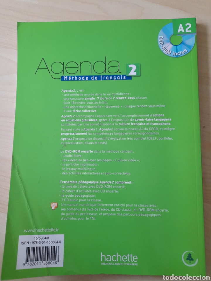 Libros: Agenda 2. Nivel A2. M&eacute;todo de franc&eacute;s - Foto 2
