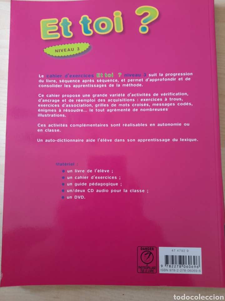 Libros: Et toi?. Nivel 3. Cuaderno de ejercicios. Franc&eacute;s - Foto 2