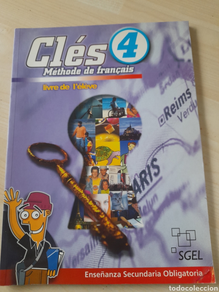 Libros: Cl&eacute;s 4. M&eacute;todo de franc&eacute;s - Foto 1