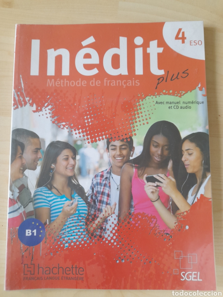 Libros: In&eacute;dit plus 4 ESO. M&eacute;todo de franc&eacute;s - Foto 1