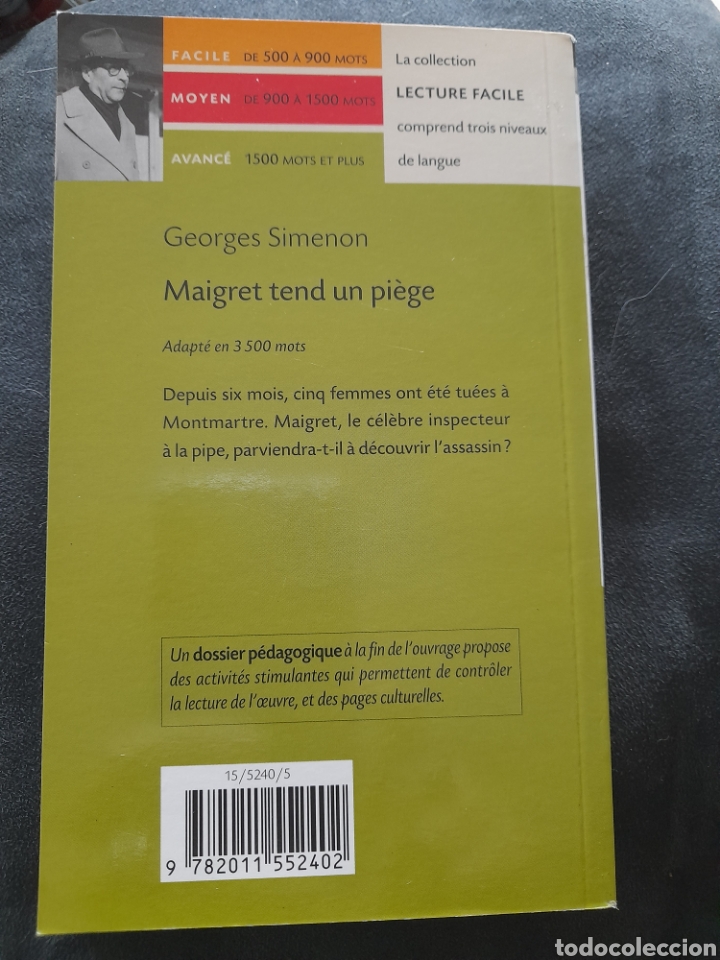 Libros: Maigret tend un pi&egrave;ge. Georges Simenon - Foto 2
