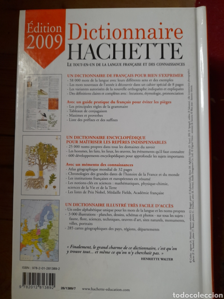 Libros: Dictionaire Hachette. Ed 2009 - Foto 2