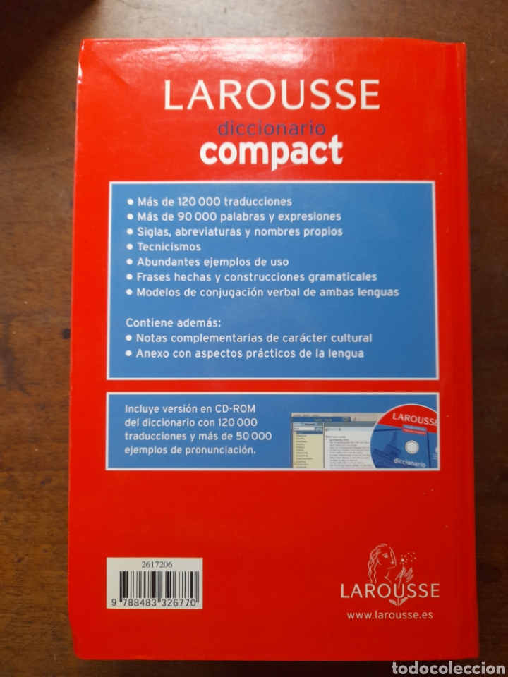 Libros: Larousse diccionario Compact franc&eacute;s espa&ntilde;ol - Foto 2