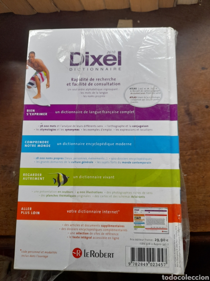 Libros: Dictionaire D&iacute;xel. Le Robert. - Foto 2