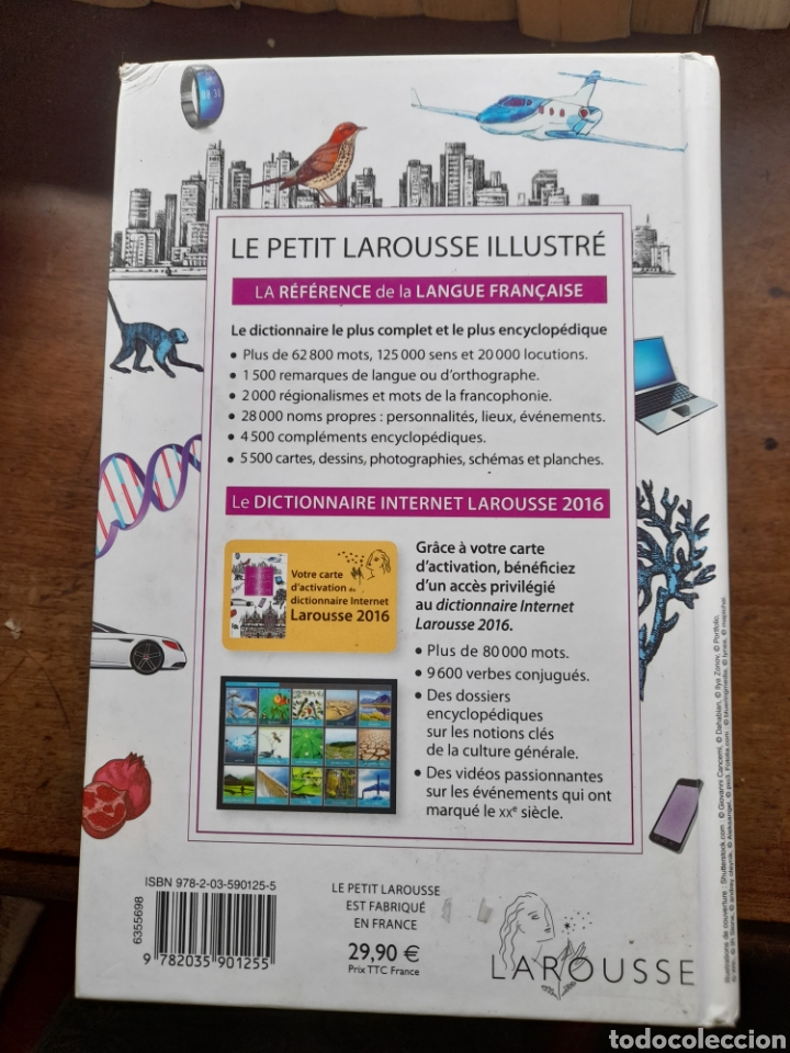 Libros: Le petit Larousse ilustr&eacute;. Diccionario de franc&eacute;s - Foto 2