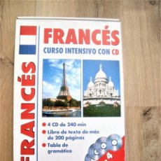 Livros: FRANCE / CURSO INTENSIVO CON CD / INCLUYE LIBRO DE TEXTO + 4 CDS / SIN USO. Lote 348768926