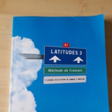 Libros: LATITUDES 3. MÉTODO DE FRANCAIS. Lote 378443039