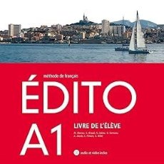 Libri: EDITO A1 ELEVE+CD+DVD - 9788490491928 TAPA BLANDA