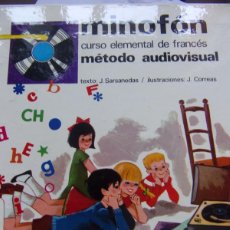 Libros: MINOFÓN CURSO ELEMENTAL DE FRANCÉS , MÉTODO AUDIOVISUAL EDITORIAL VERGARA AÑO 1967