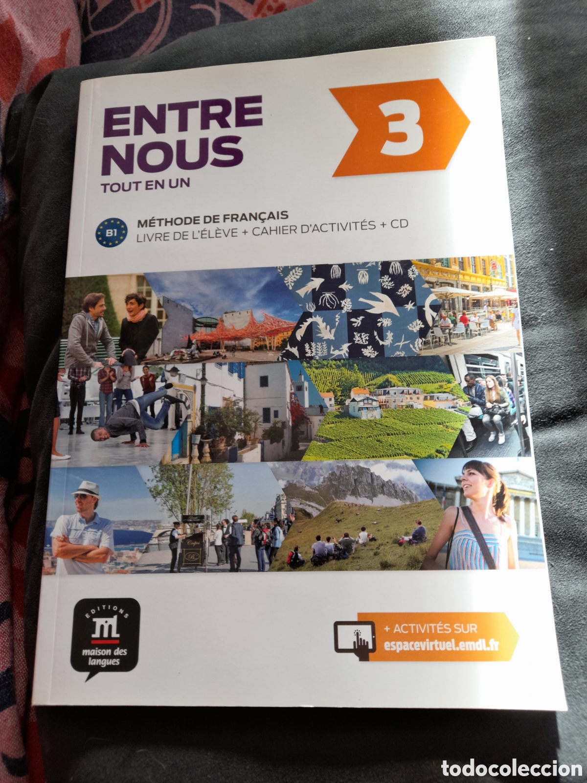 Libros: Entre nous 3. B1. Libro y ejercicios - Foto 1