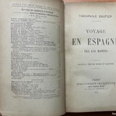 Libros: VOYAGE EN ESPAGNE, T. GAUTIER