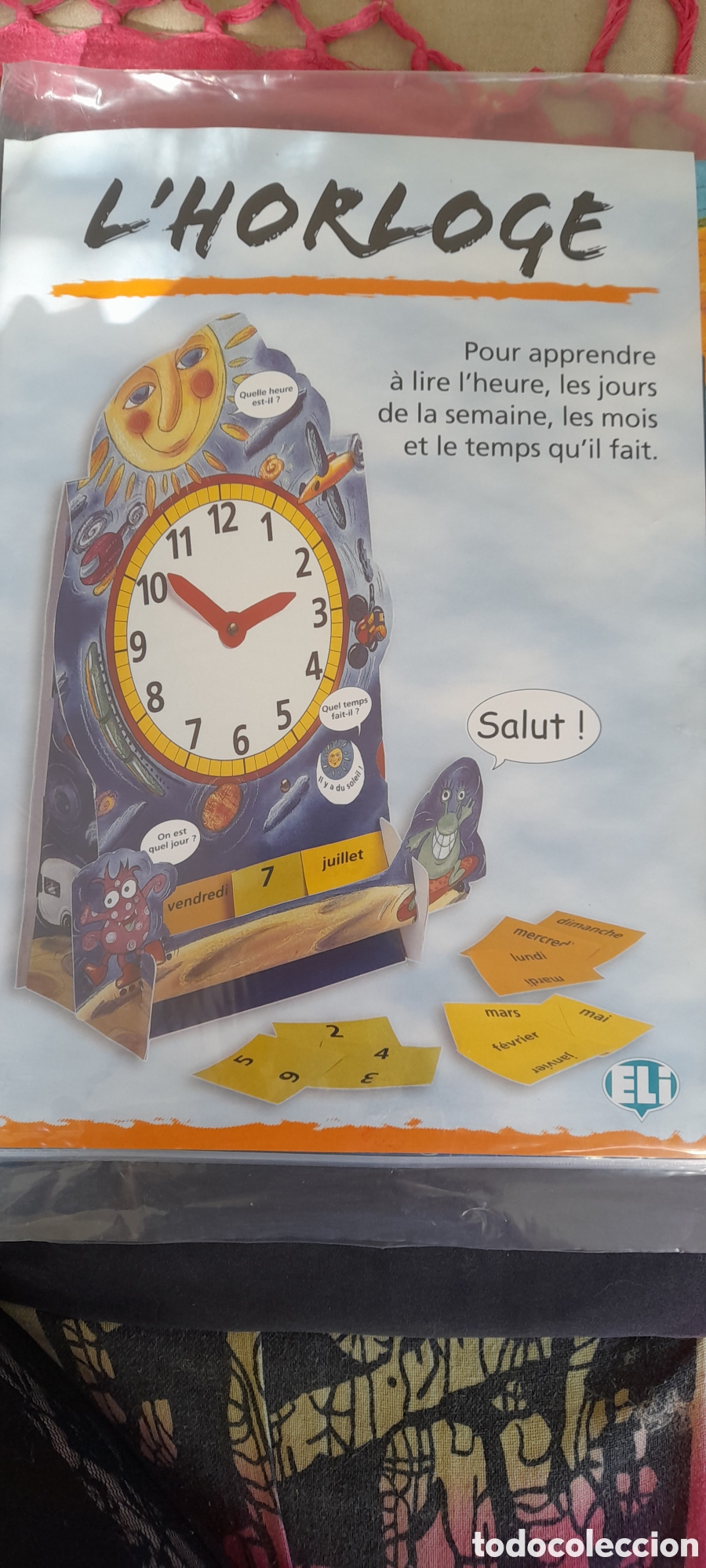 Libros: L horloge. Pour apprendre &agrave; lire lheure - Foto 1