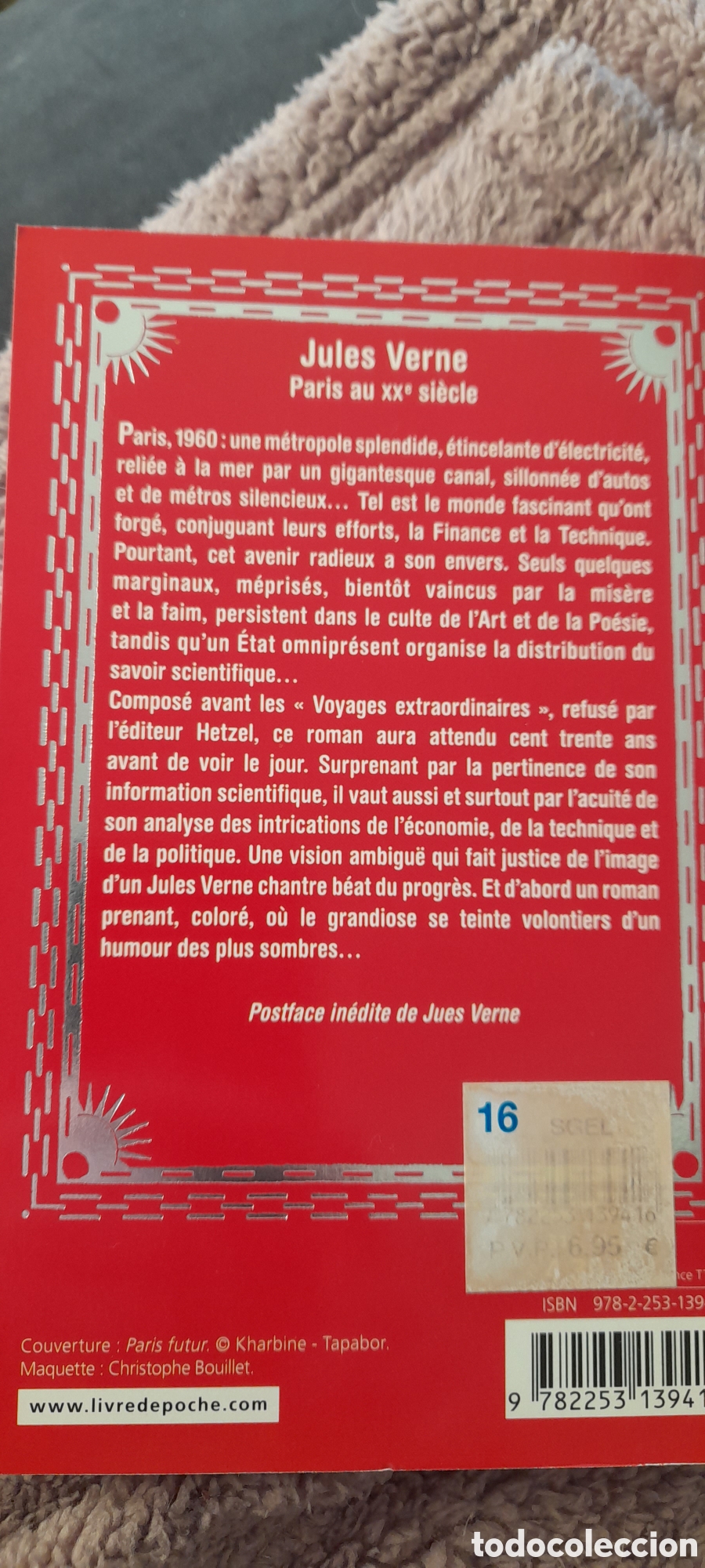 Libros: Par&iacute;s au XXe siecle. Jules Verne - Foto 2