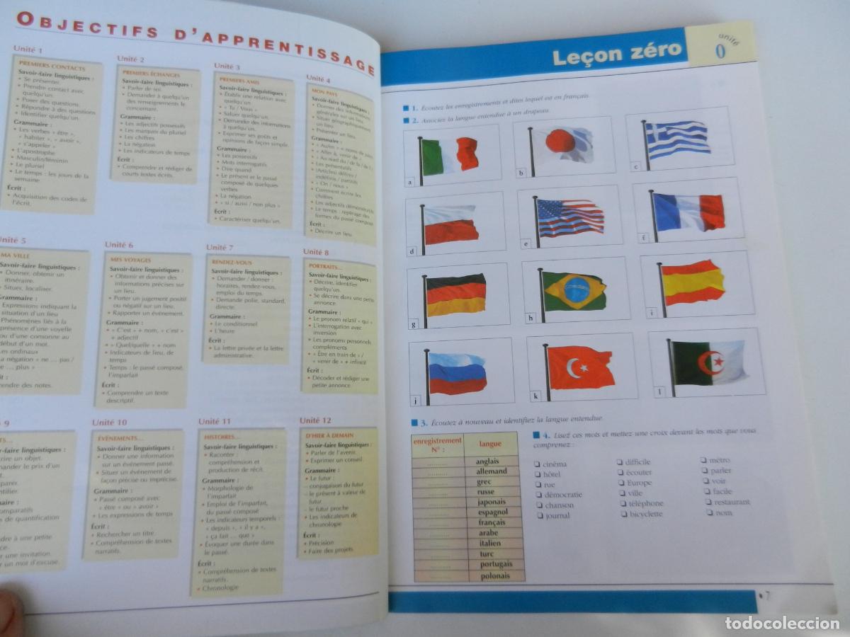 Libros: TEMPO 1 M&Eacute;THODE DE FRAN&Ccedil;AIS - HATIER - DIDIER - EDELSA -1996 - Foto 4