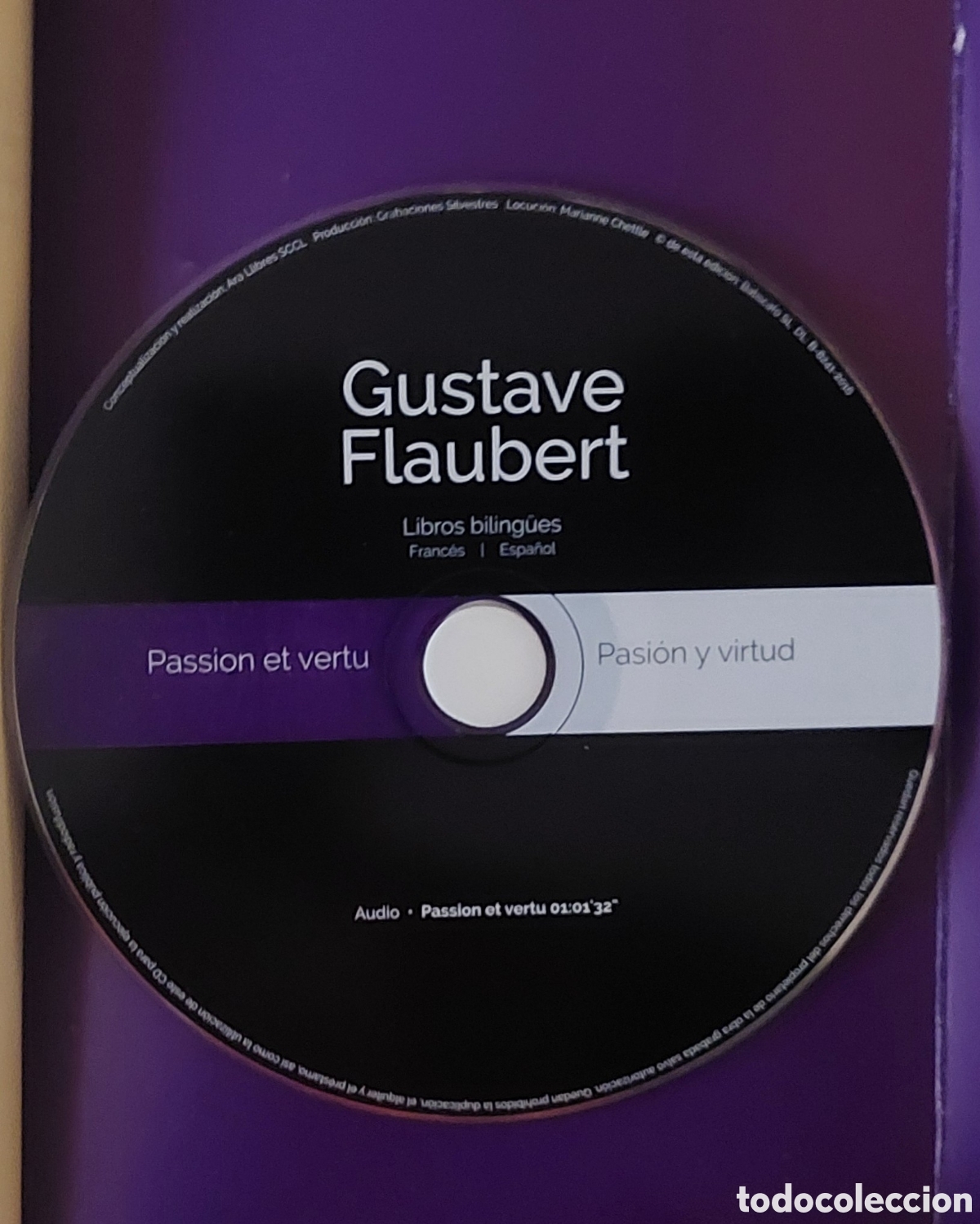 Libros: Flaubert Pasion y Virtud en espa&ntilde;ol y franc&eacute;s - Foto 4