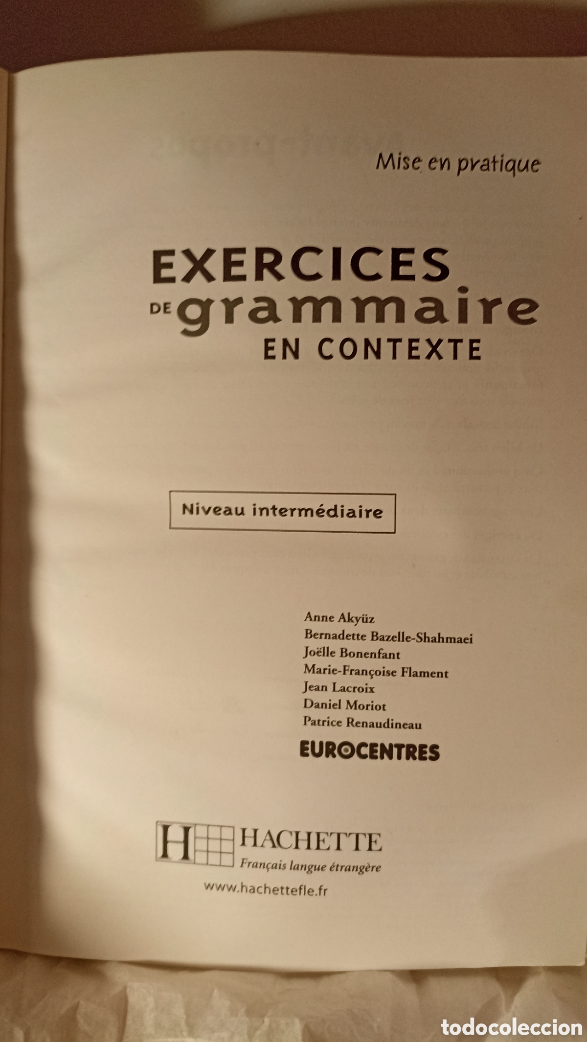 Libros: Exercices de grammaire en contexte : niveau interm&eacute;diaire, un libro de ejercicios de gram&aacute;tica franc - Foto 5