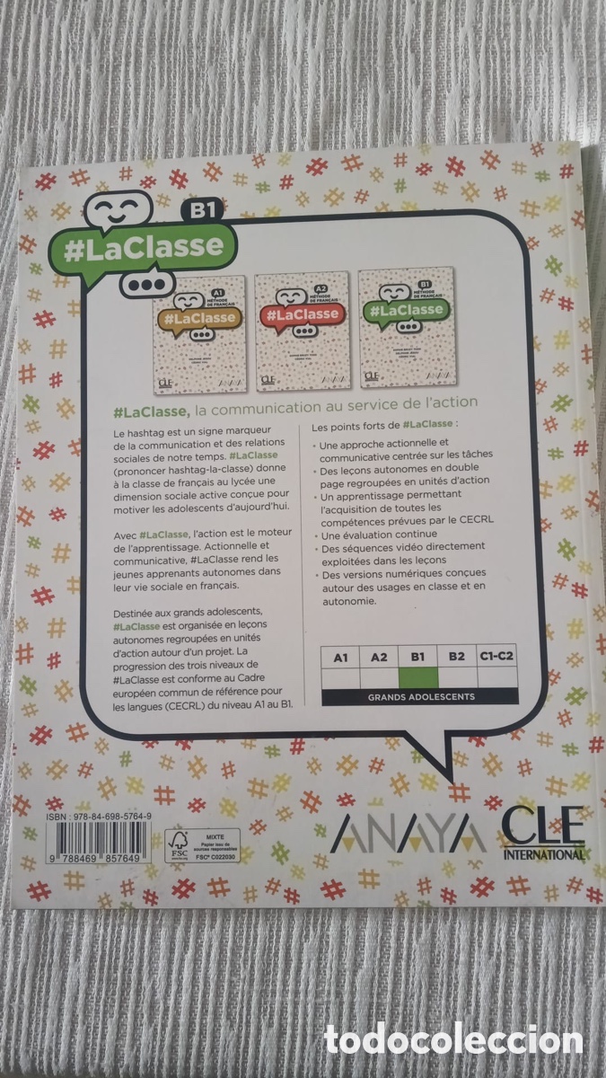 Libros: Libro #LaClasse de Franc&eacute;s B1 - Foto 2