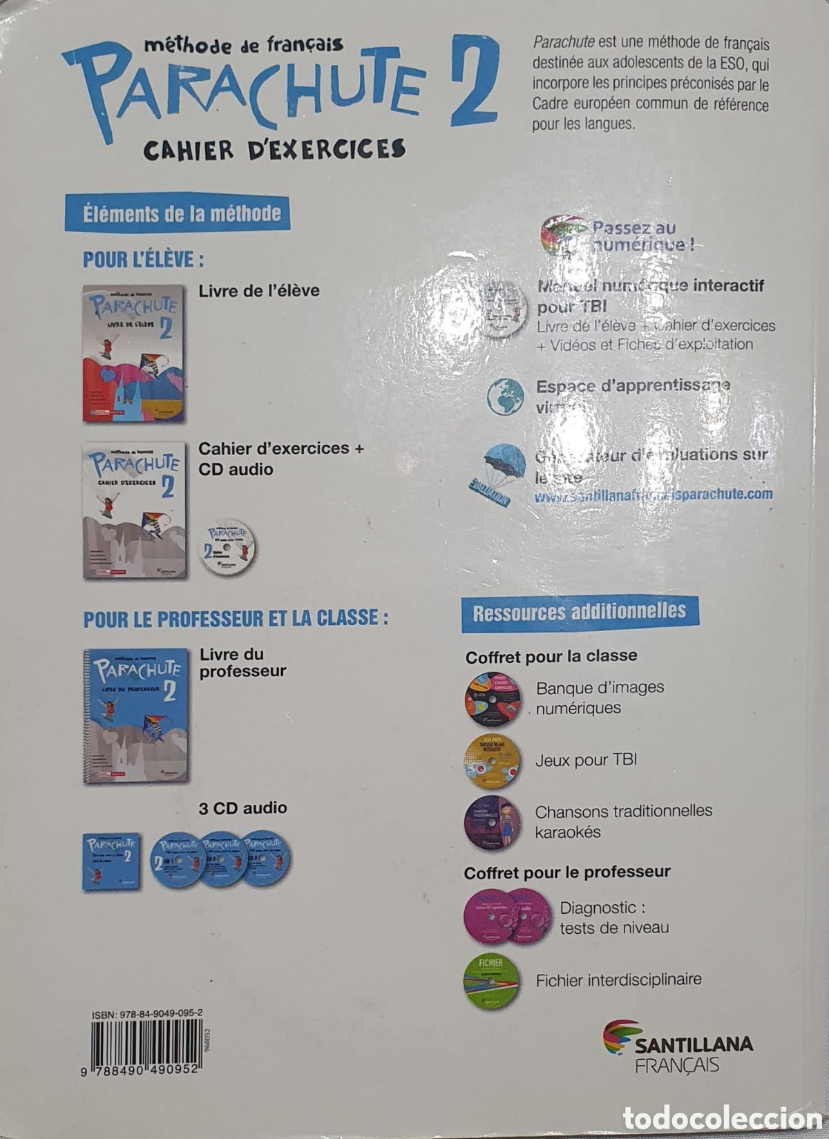Libros: Libros Franc&eacute;s Parachute 2 ESO Santillana - Foto 8