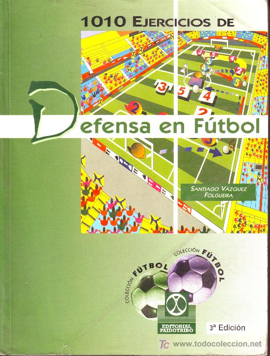 Coleccionismo deportivo: 1010 ejercicios de defensa en futbol - Foto 1