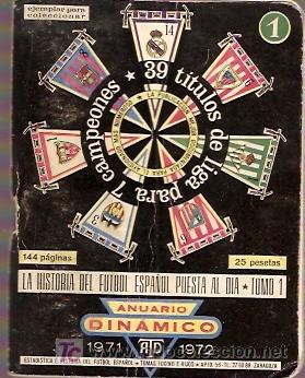 Coleccionismo deportivo: DINAMICO ANUARIO 1971-1972 - Foto 1