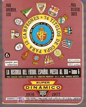 Coleccionismo deportivo: DINAMICO ANUARIO 1976-1977  CON SUPLEMENTO - Foto 1