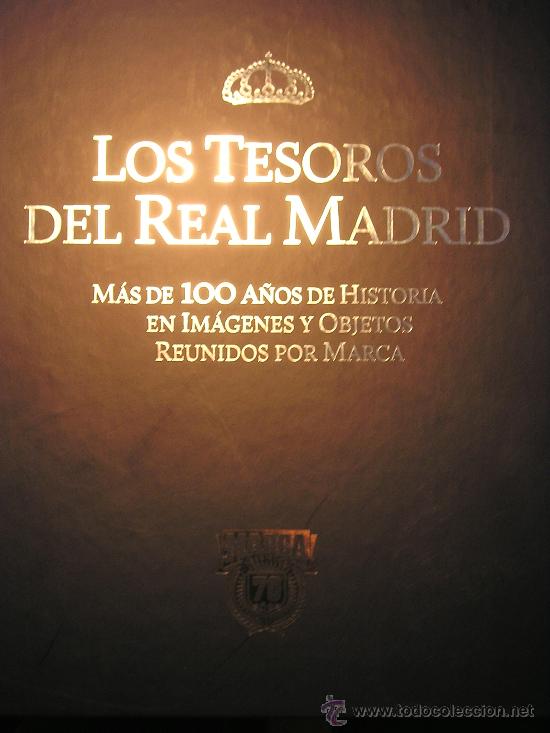 Coleccionismo deportivo: LIBRO LOS TESOROS DEL REAL MADRID - Foto 1