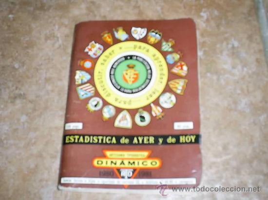 Coleccionismo deportivo: Libro de estadisticas Futbol a&ntilde;o 80/81 - Foto 1