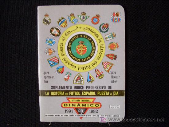 Coleccionismo deportivo: anuariao dinamico a&ntilde;o 1991--1992 - Foto 1