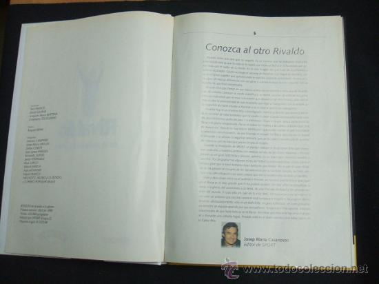 Coleccionismo deportivo: RIVALDO DE LA NADA A LA GLORIA - COLECCION SPORT - - Foto 2