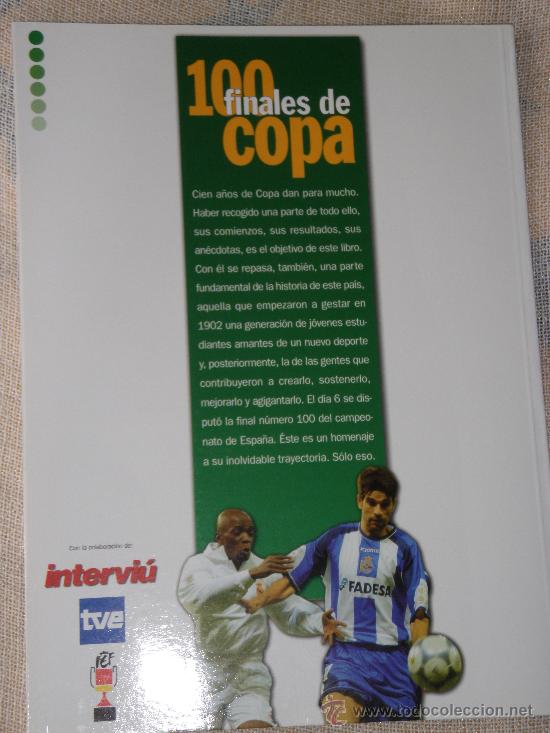 Coleccionismo deportivo: 100 Finales de Copa - Interviu- - Foto 2