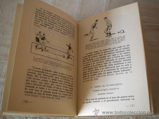 Coleccionismo deportivo: Reglamento del futbol - Foto 6