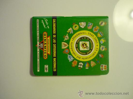 Coleccionismo deportivo: calendario dinamico 2002-03 - Foto 1