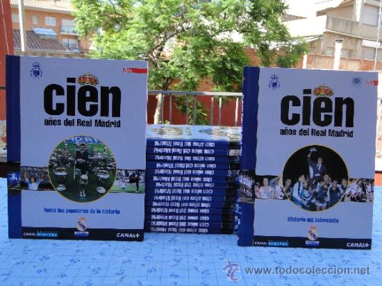 Coleccionismo deportivo: CIEN A&Ntilde;OS DEL REAL MADRID. 16 TOMOS. - Foto 1