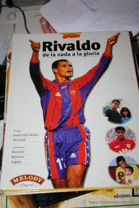 Coleccionismo deportivo: LIBRO RIVALDO DE LA NADA A LA GLORIA 1998 - Foto 1