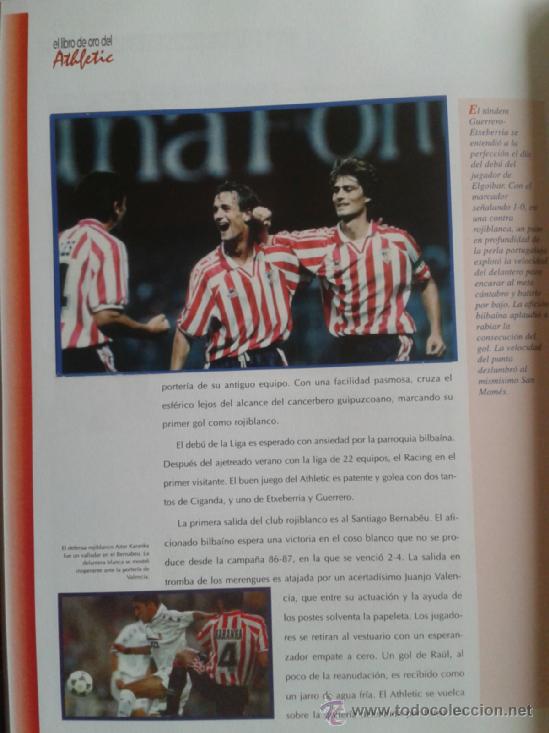Coleccionismo deportivo: EL LIBRO DE ORO DEL ATHLETIC - Foto 11