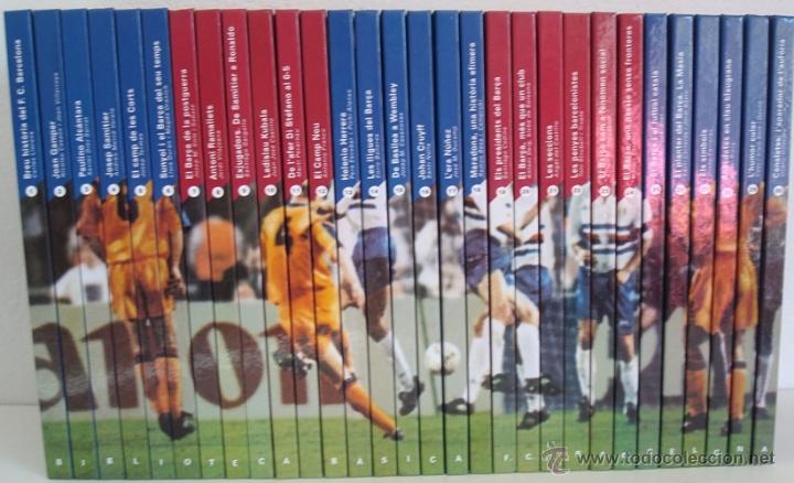 Coleccionismo deportivo: LIBRO COL.LECCI&Oacute; DEL CENTENARI DEL F.C. BARCELONA COMPLETA 30 LIBROS - Foto 1