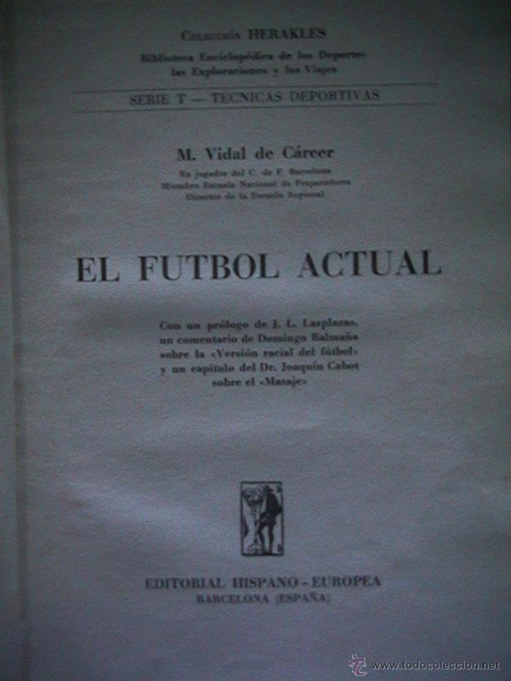Coleccionismo deportivo: F&uacute;tbol libro Herakles - Foto 2